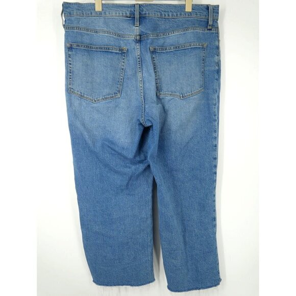NWOT J Crew Slim Wide-Leg Jean Blue 31 - Picture 3 of 6